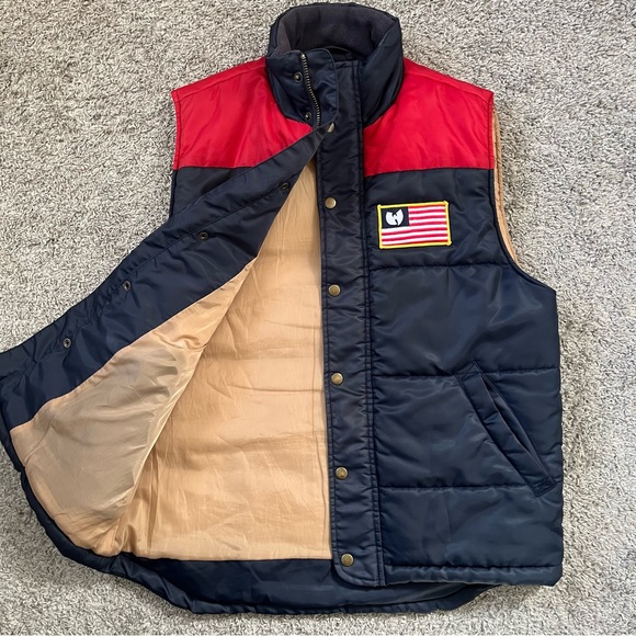 🔴 Wu-Tang Jacket Size Small WuTang Vest Rare Iron Flag Rza WuTang Clan - Picture 16 of 16